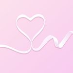 心形桃心丝绸绸缎