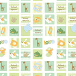 矢量图 卡通动物 长颈鹿