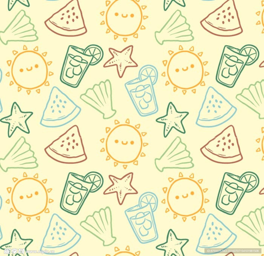 矢量图 生活元素 日常元素