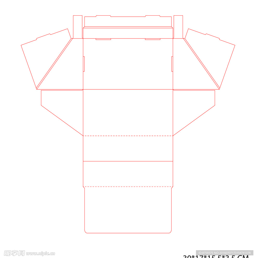 矢量 展示盒线图