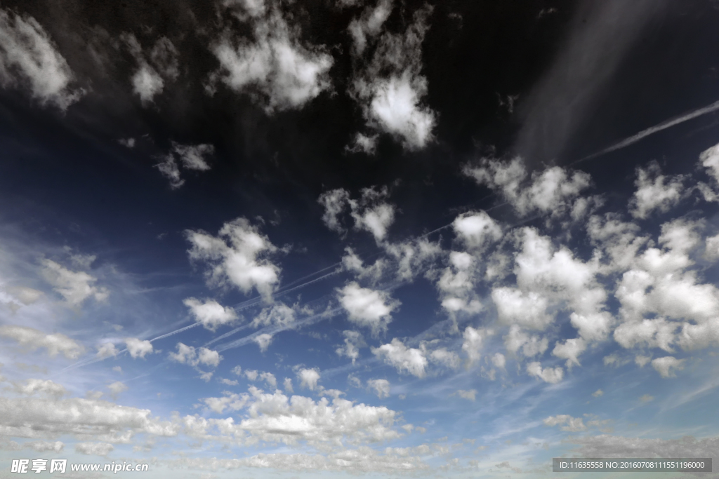 唯美黄昏天空景色