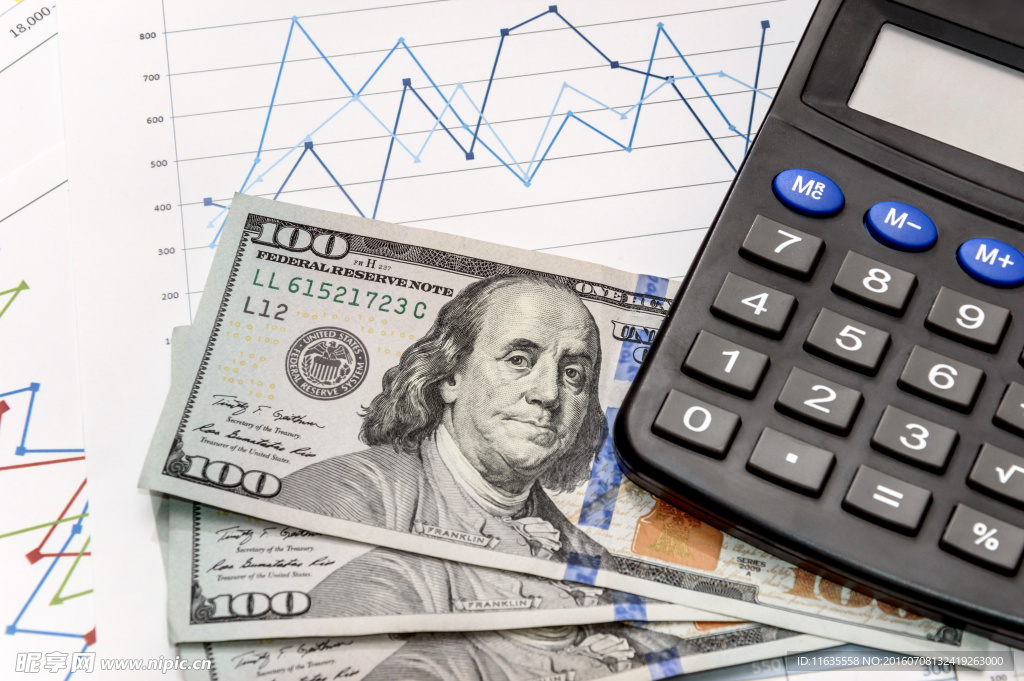 美元钞票商务金融