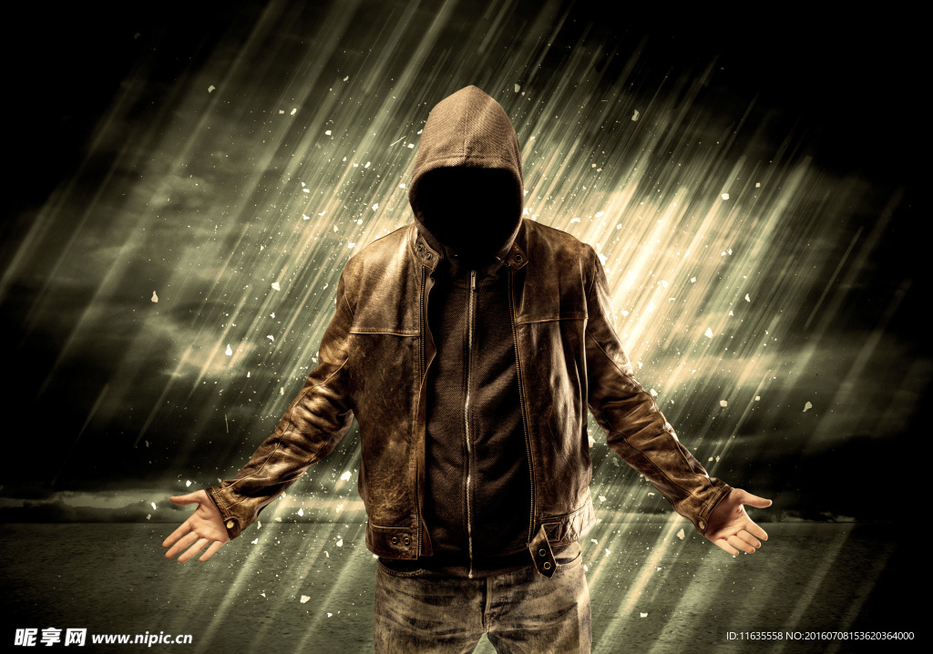 时尚炫酷皮衣男士