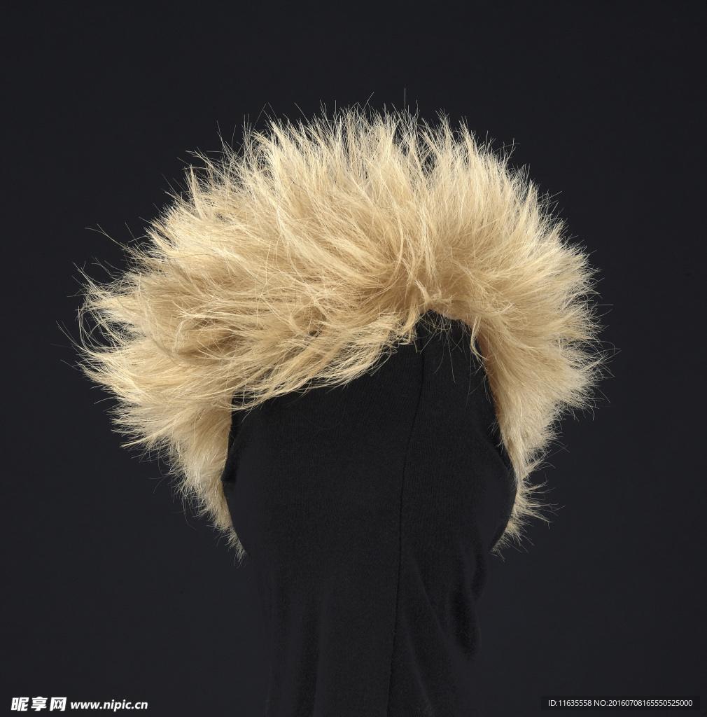 精美美女假发设计