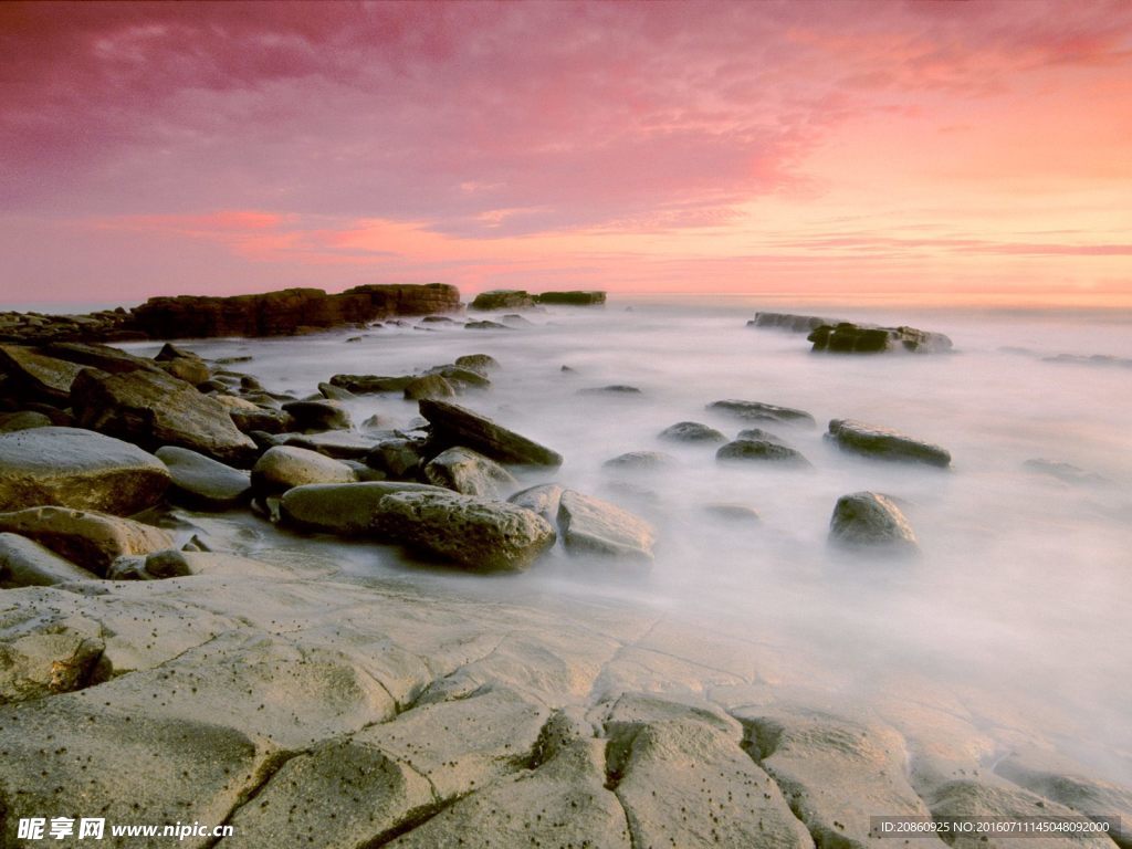 美丽的云海景色