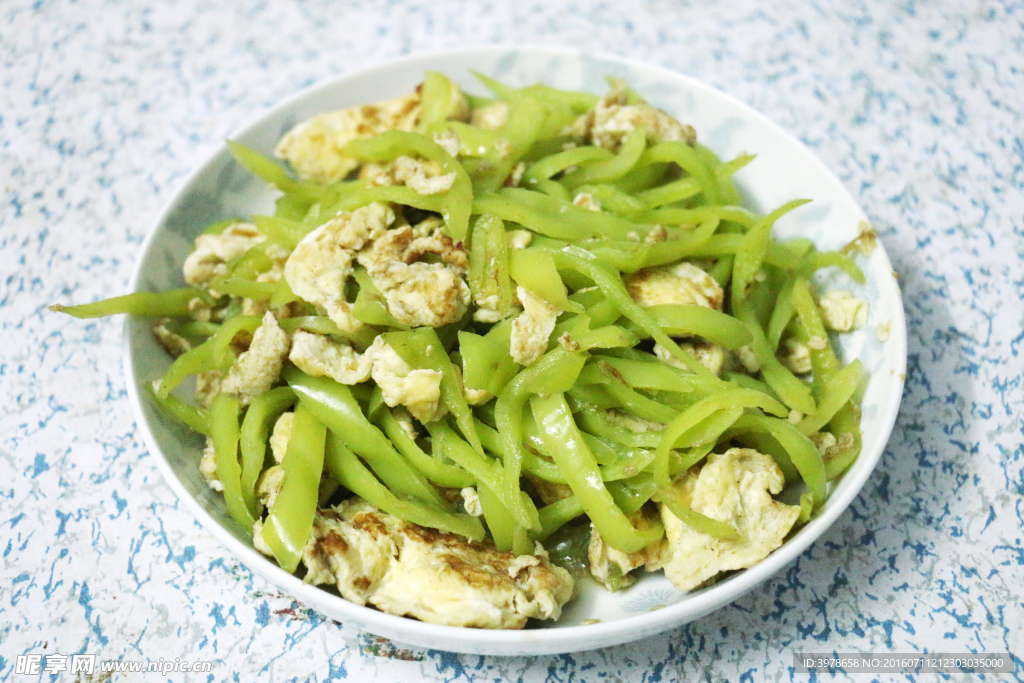 青椒炒鸡蛋