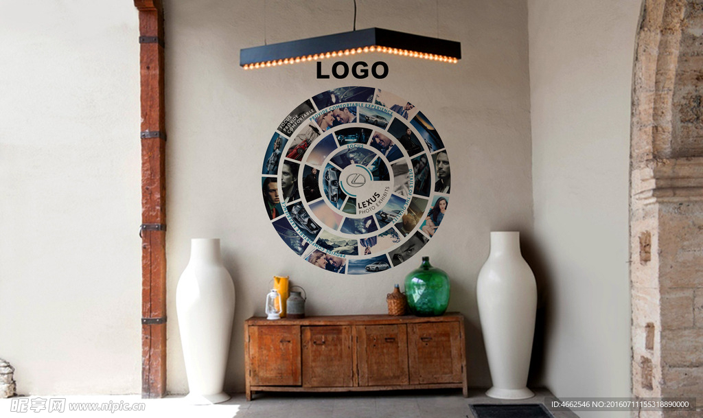 公司高端照片墙