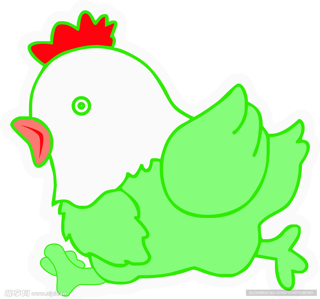 卡通小鸡