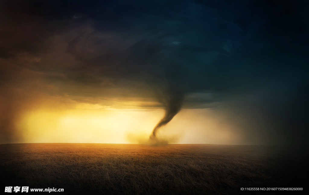 草原上的龙卷风