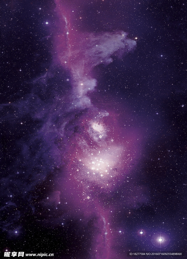 高清星空背景图