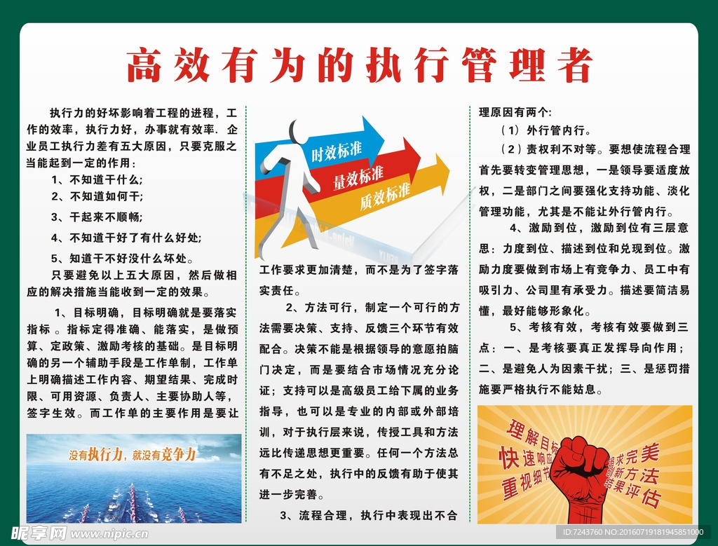 高效有为的执行管理者