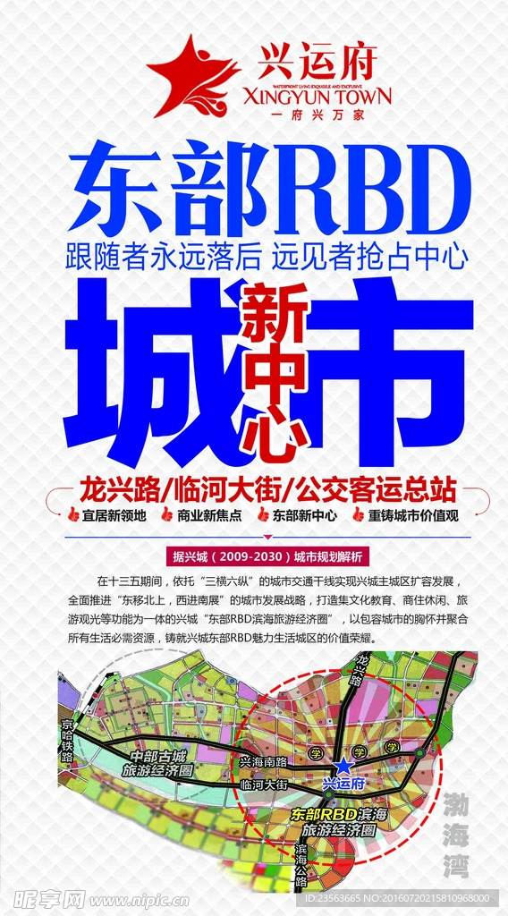 房地产海报展架展板