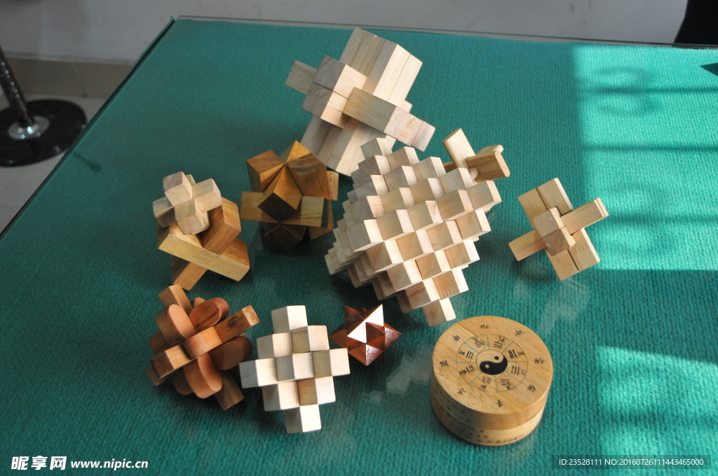 手工木雕拆装玩具