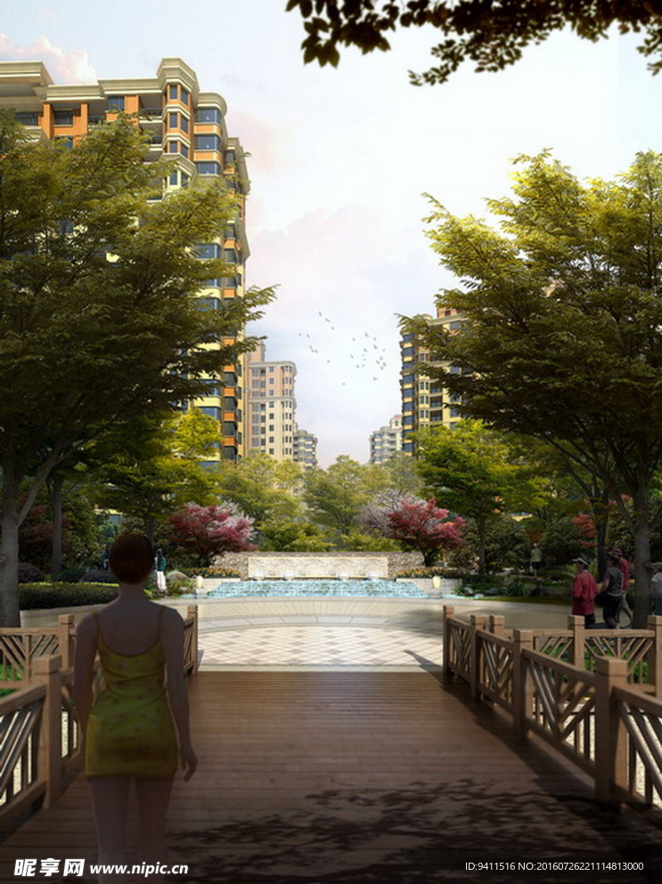 建筑景观效果图