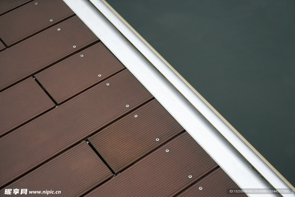 成都麓湖 码头细节