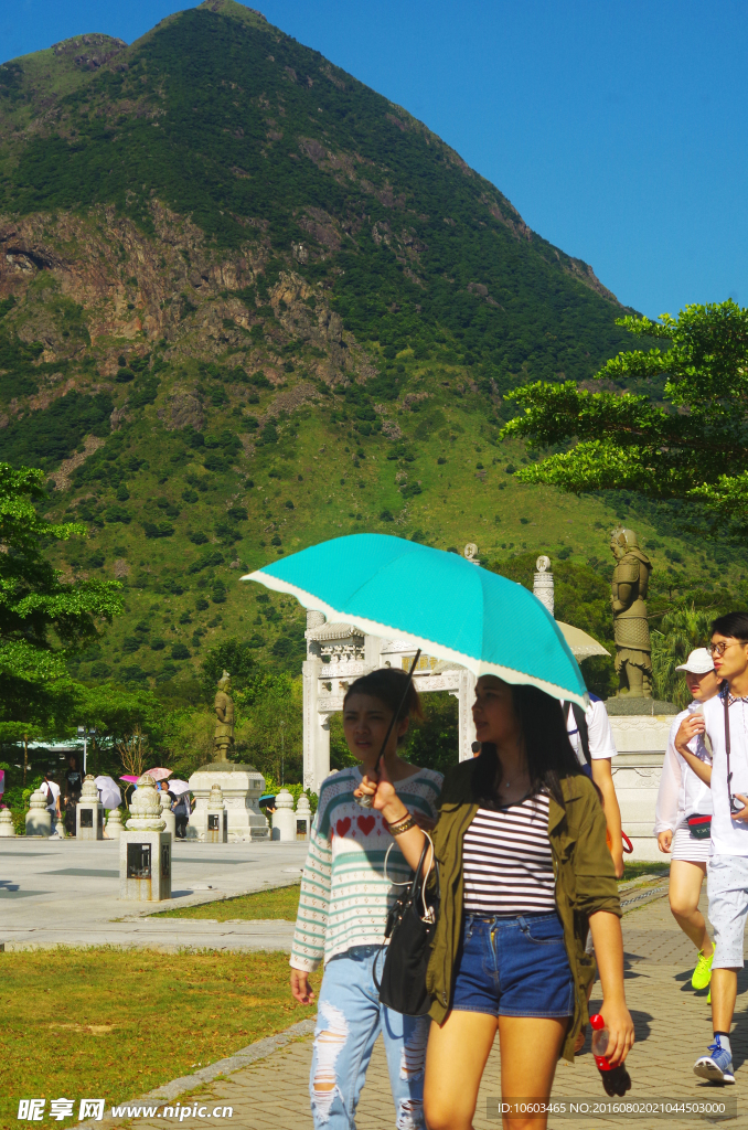 宝莲禅寺 大屿山风光