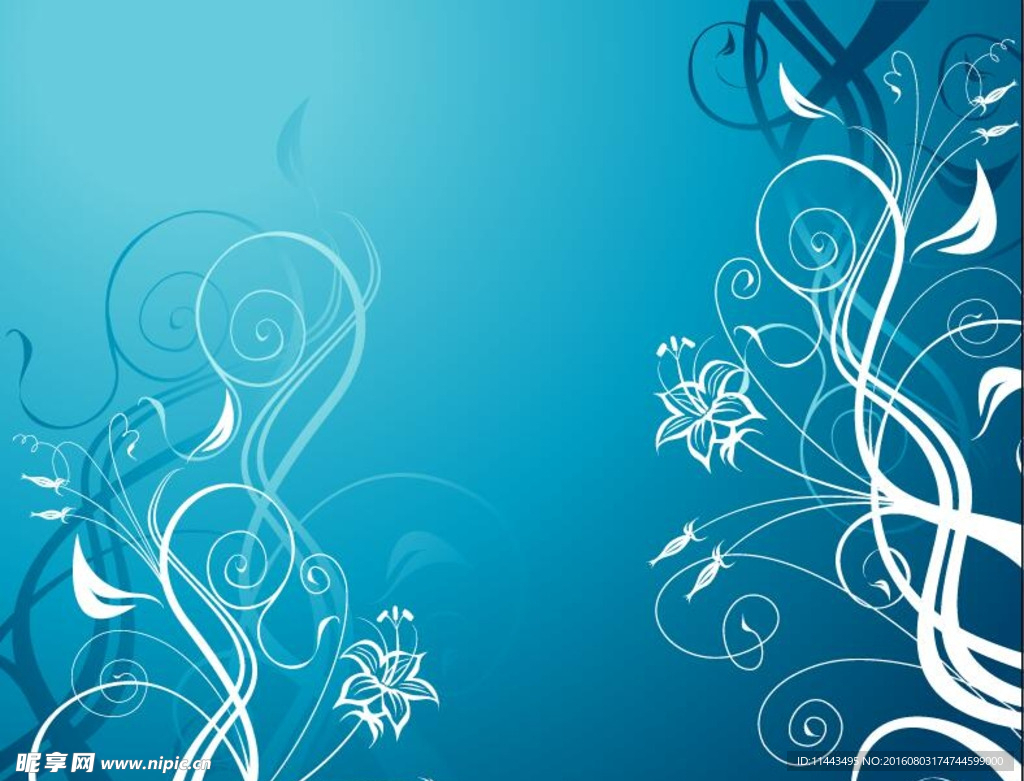 时尚花纹玻璃移门图案