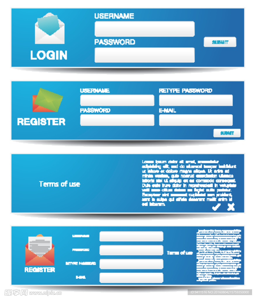 矢量几何背景素材图片