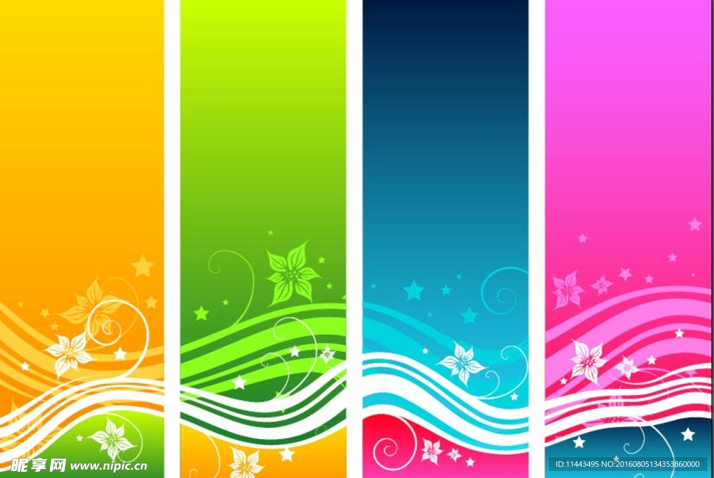 易拉宝背景展板