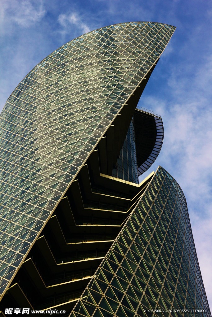 奇特的旋转型建筑