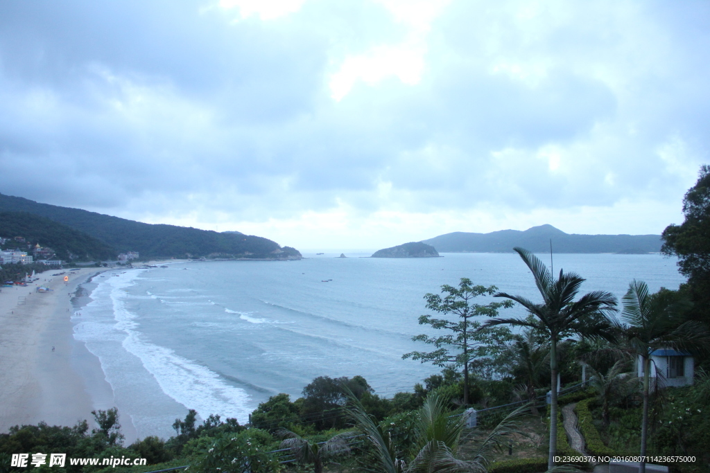 下川岛海滨晨曦