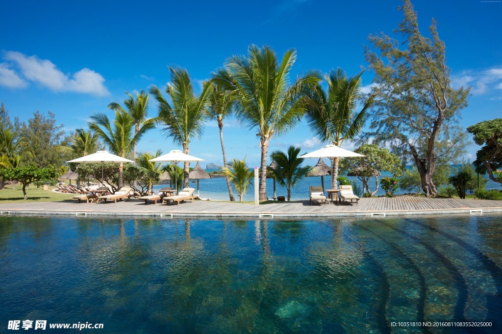 毛里求斯日光浴场