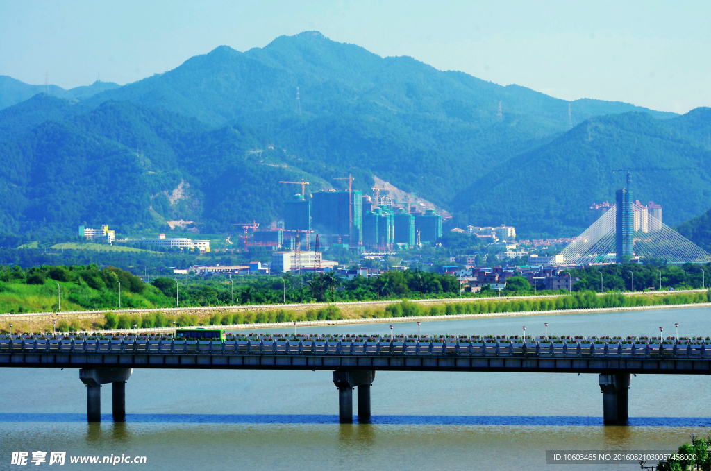 城市江河 桥梁建筑