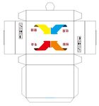 包装盒展开图