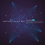 点线抽象背景图片