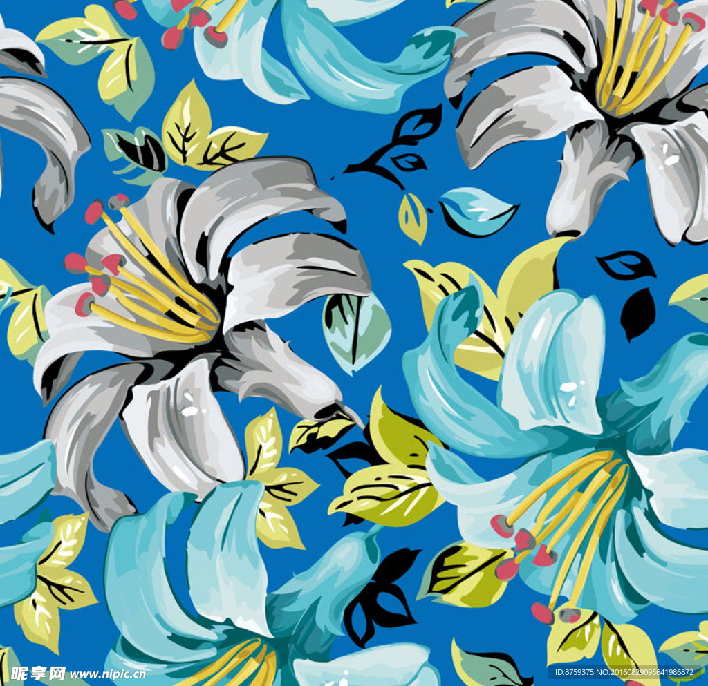 矢量图 植物 花卉