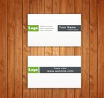 时尚简约环保名片