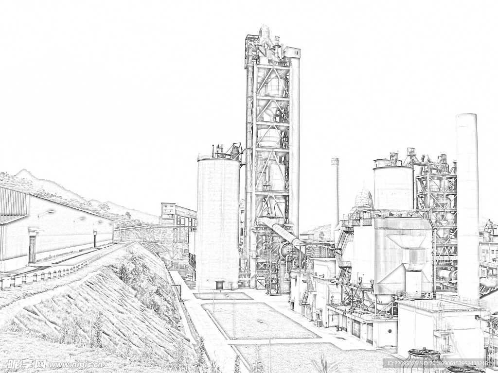 印象中的水泥厂