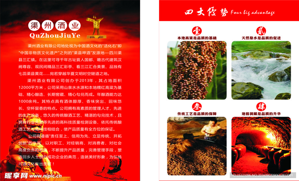 酒业宣传DM单