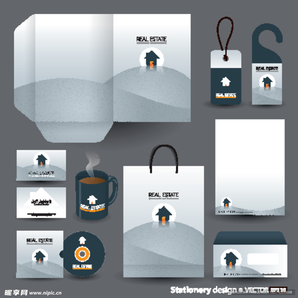 VI设计 光盘 包装袋