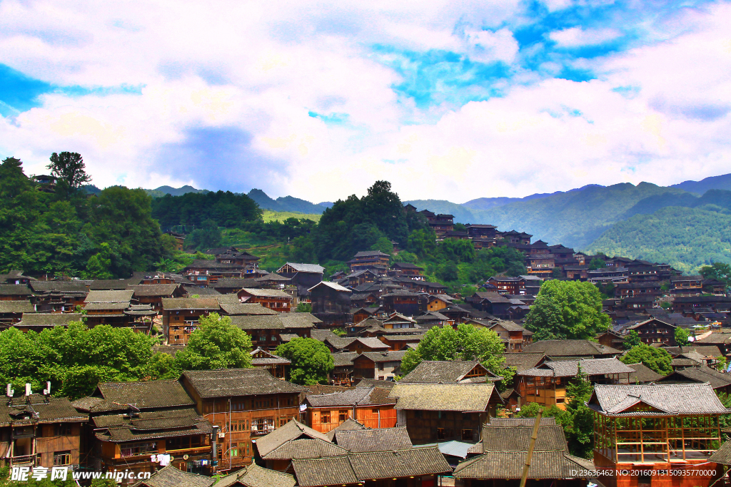 苗寨高清风景