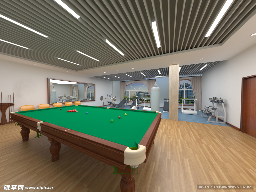 台球室