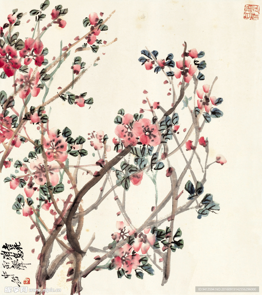 杏花消息雨声中