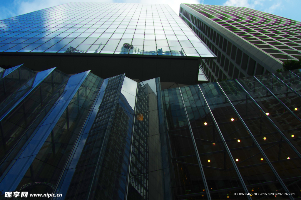 都市高楼 菱形建筑