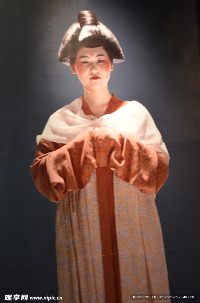 西安博物馆  唐代服饰