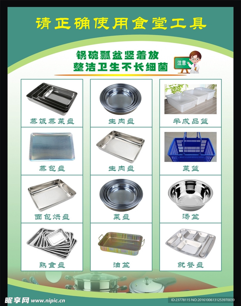 请正确使用餐具