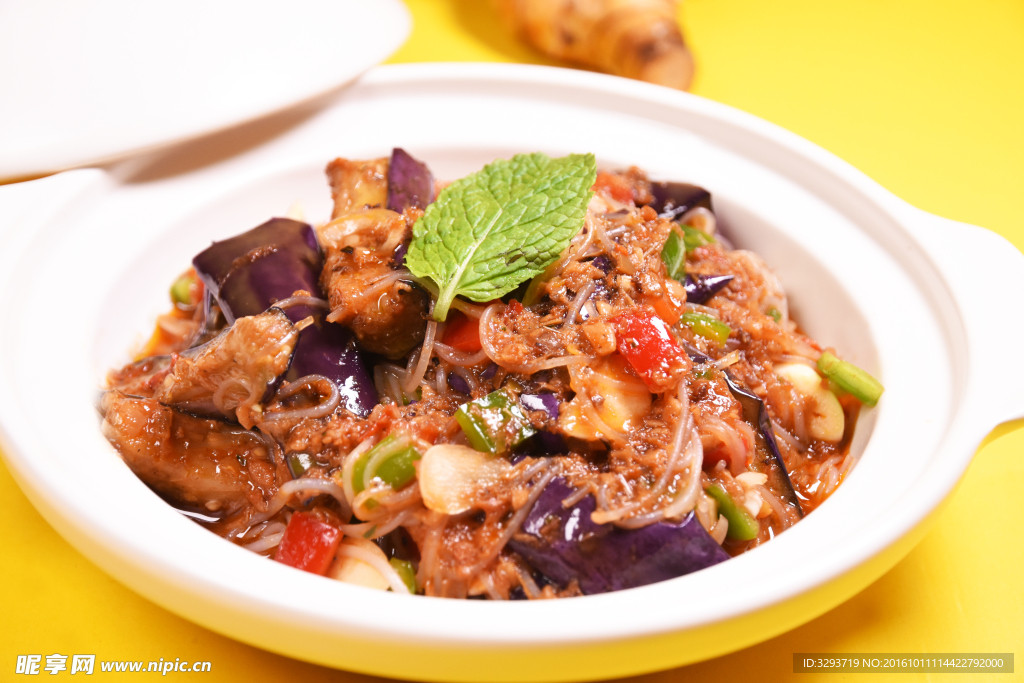 泰式粉丝茄子煲