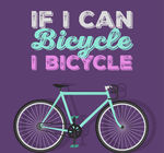 复古绿色单车矢量素材