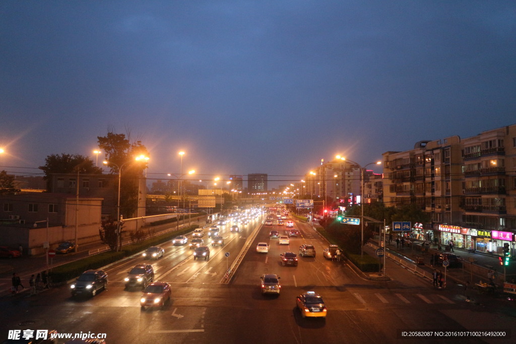 北京夜晚