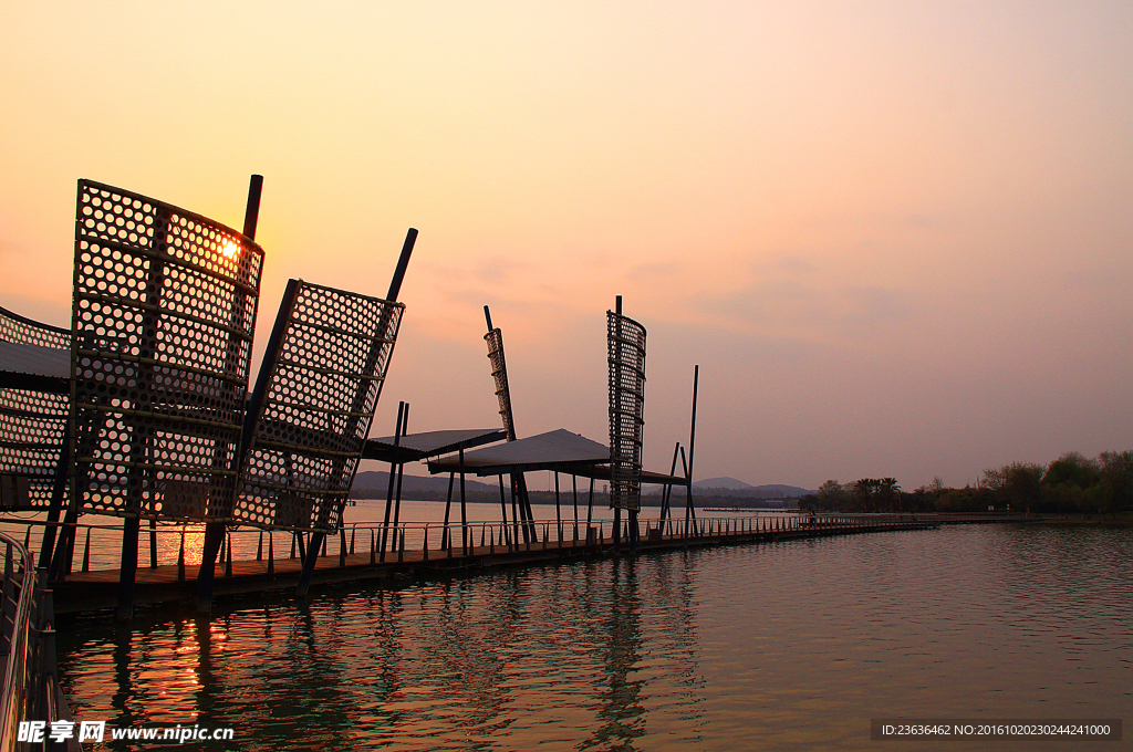 江苏無锡蠡湖风光