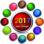 2017日历2017年历