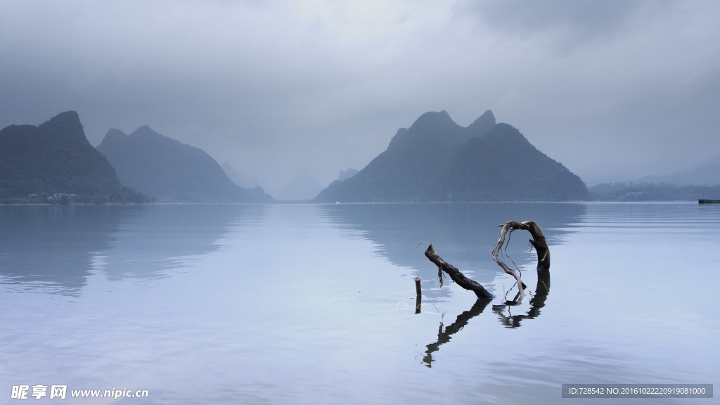 江南水墨桂林风景