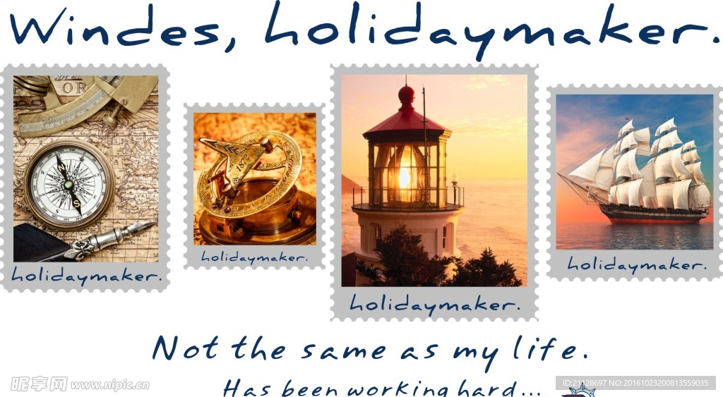 彩色的海洋风格