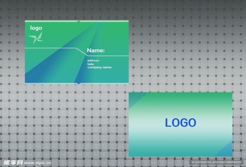 简约 时尚 大气 名片