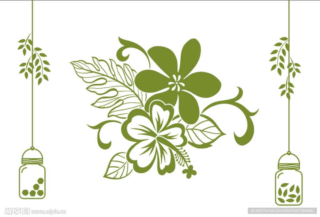 硅藻泥 矢量 幸运瓶  许愿瓶