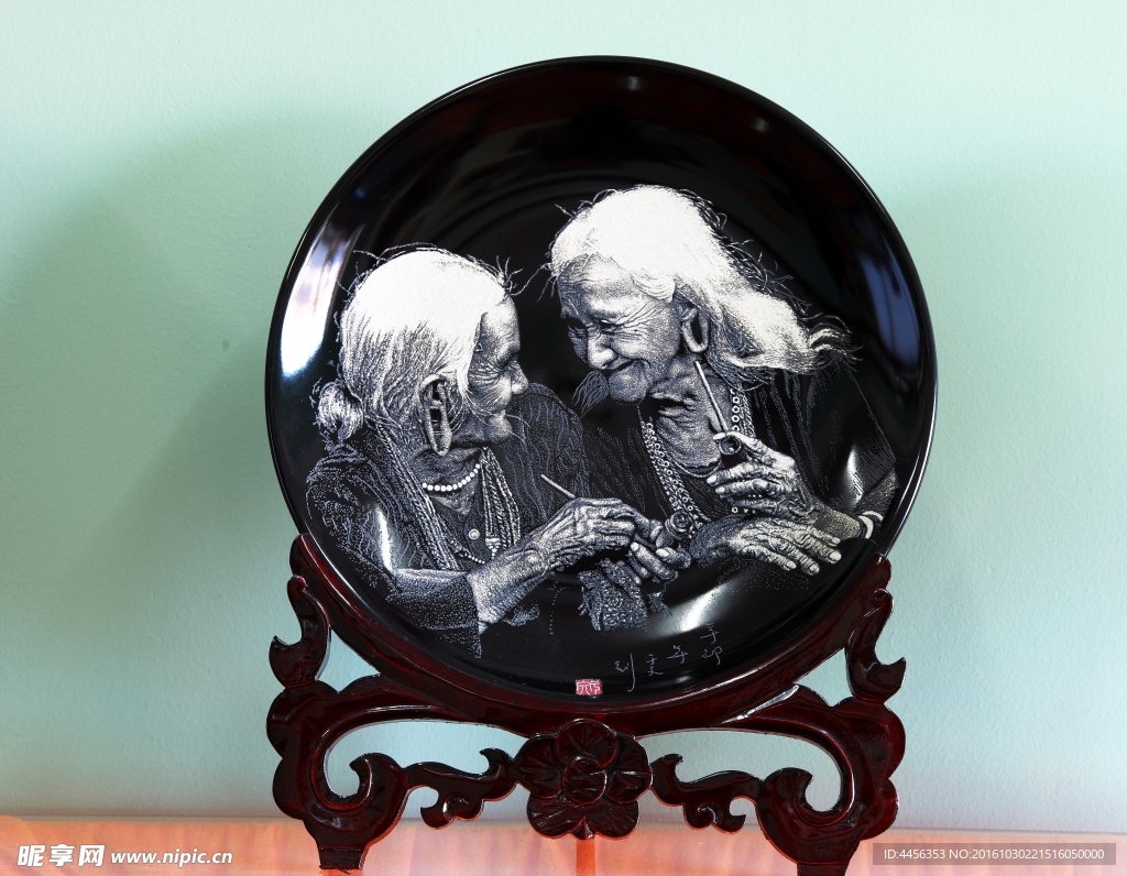 刻瓷 刻瓷艺术 刻瓷作品 高清